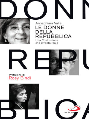 cover image of Le donne della Repubblica